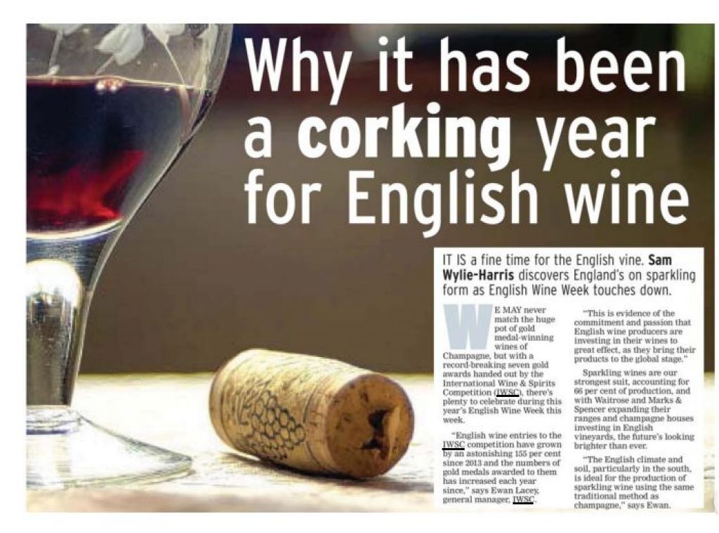 Why it has been a corking year for English wine
