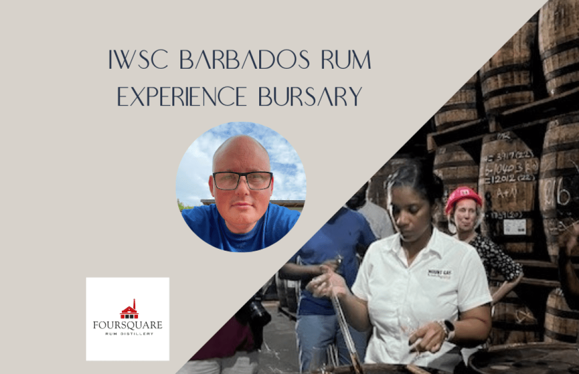 IWSC announces Steve Rush as the recipient of Barbados Rum Experience bursary