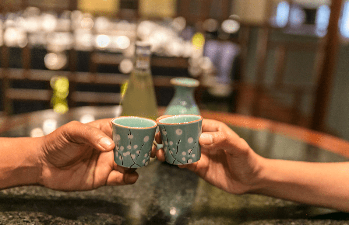 East Meets West in Perfect Harmony with Sake and Rice Wine