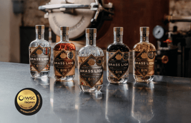 Brass Lion Distillery wins IWSC 2025 International Gin Producer Trophy